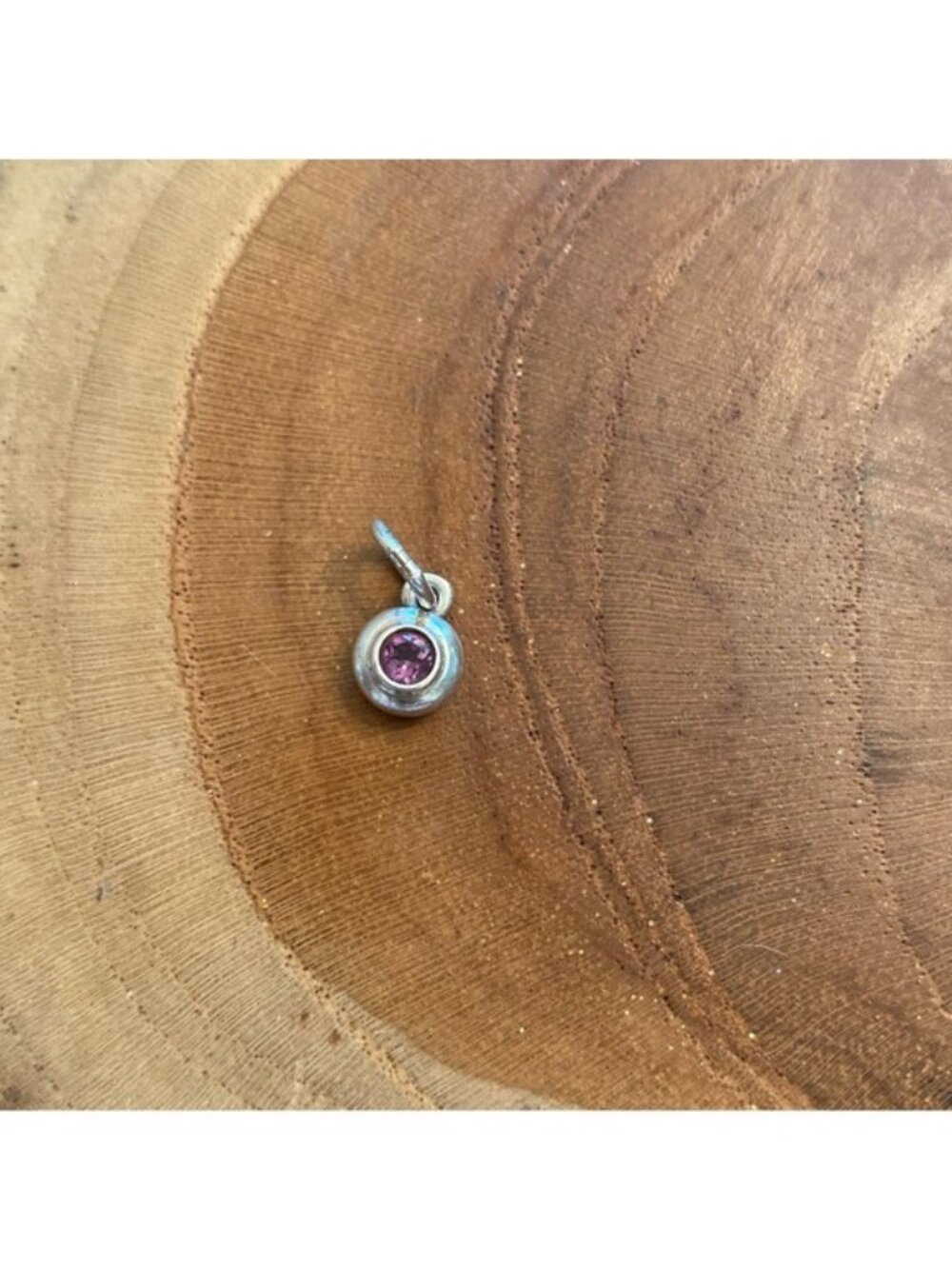 James Avery Remembrance Birthstone Charm, Amethyst